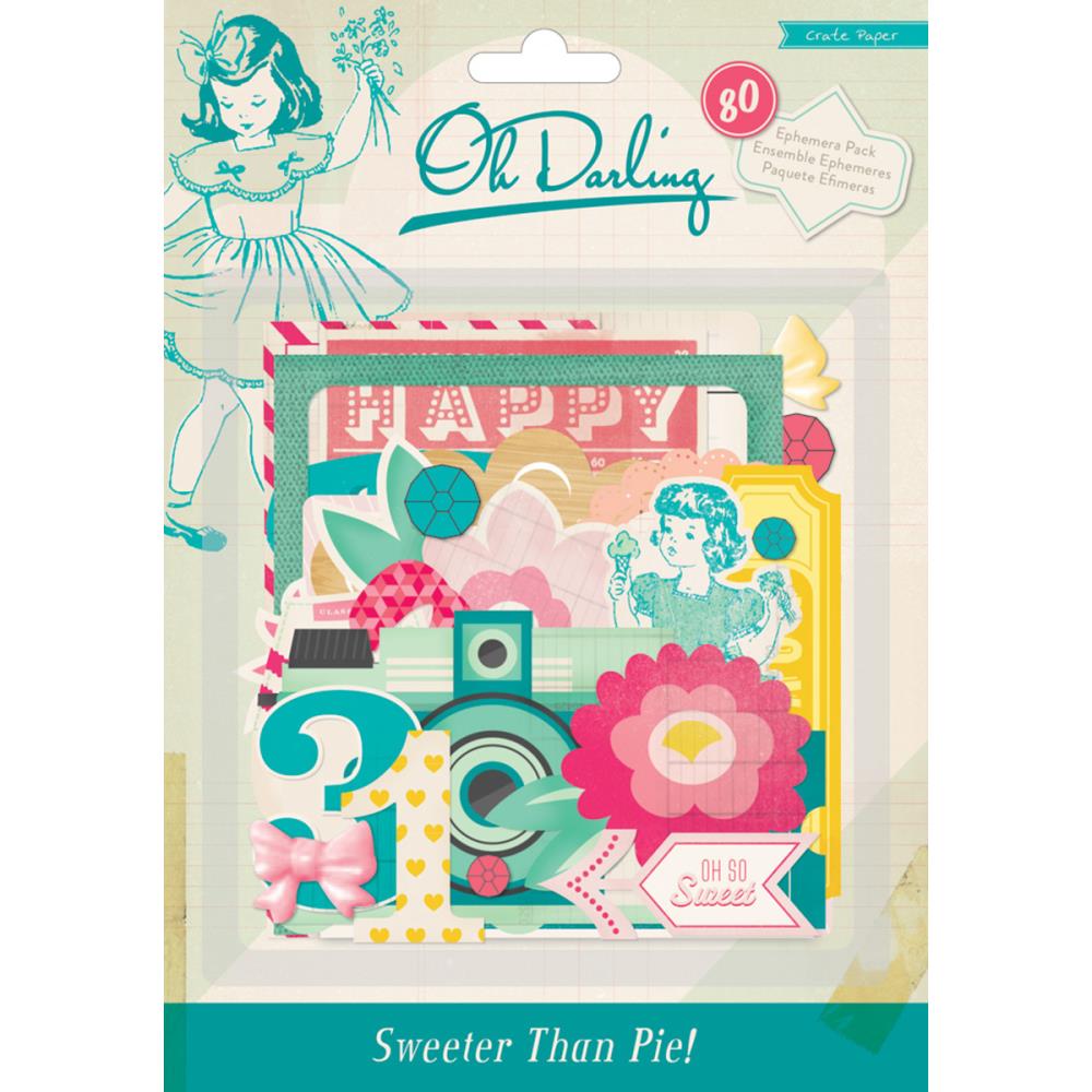 Вырубка из картона Crate Paper "Oh Darling"