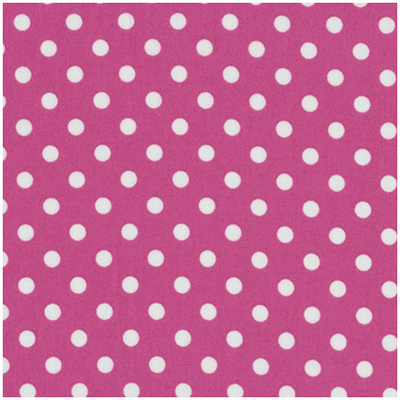 Ткань лоскутная 50 х 55 см "4517", горох на малиновом