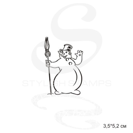 Штамп KatrinCraft "Снеговик"