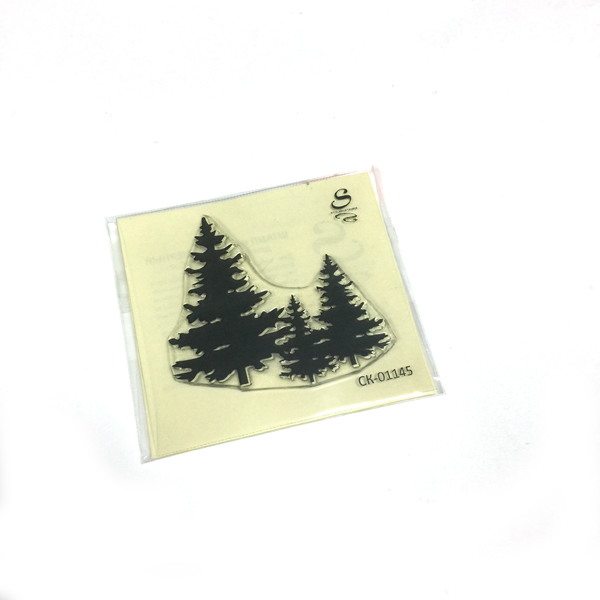 Штамп Stylish Stamps "Три ёлки"