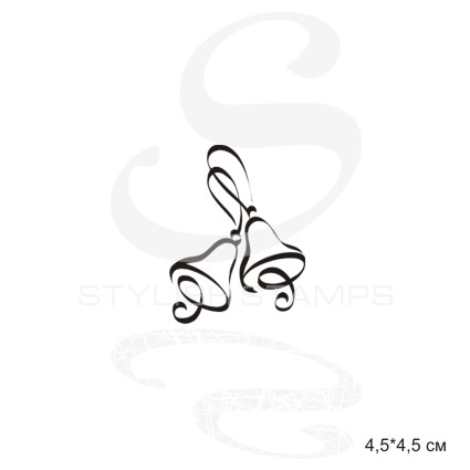 Штамп Stylish Stamps "Колокольчики рождественские"