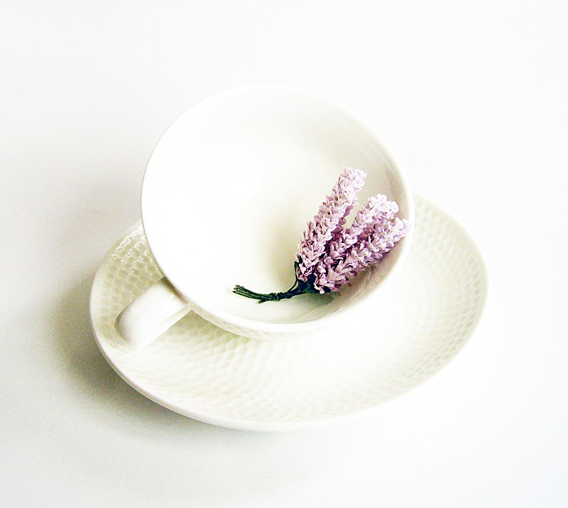 Букет лаванды 3 шт, цвет сиреневый