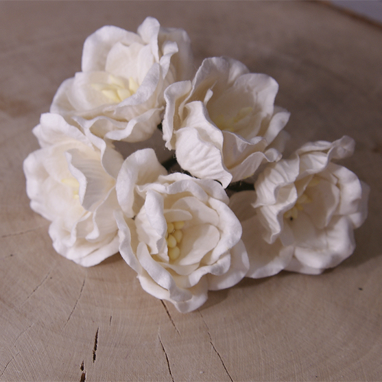 Букет магнолий 3,5 см, цвет белый