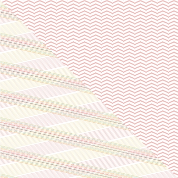 Бумага MoonRabbit "Весенняя графика", Шевроны для девочки (MR5)