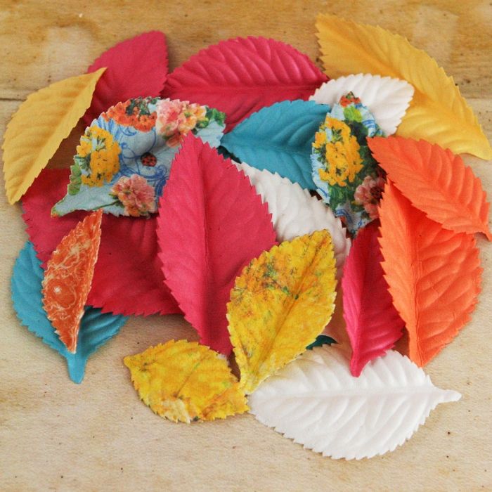 Набор листочков Prima "Zephyr", Plume