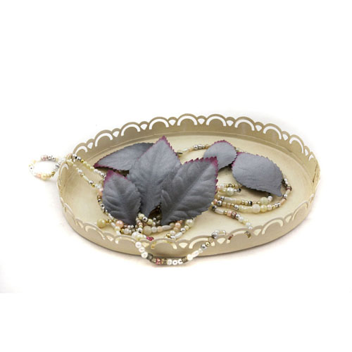 Набор листочков Prima "Heirloom", туманный