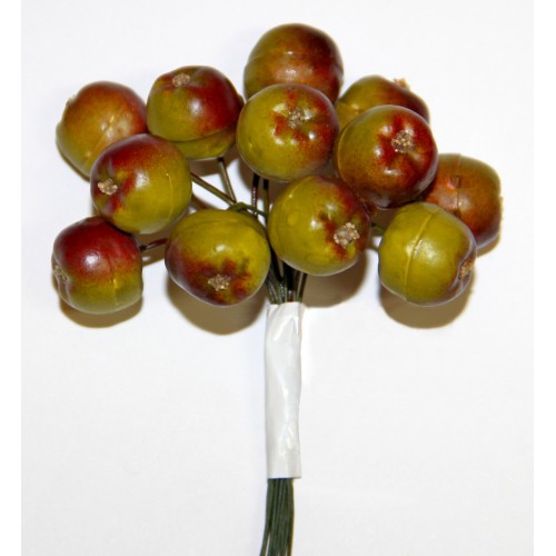 Декоративный букетик "Яблоки". Рукоделие.