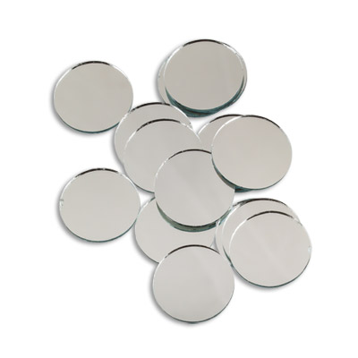 Набор круглых зеркал (круглая зеркальная стеклянная мозаика)