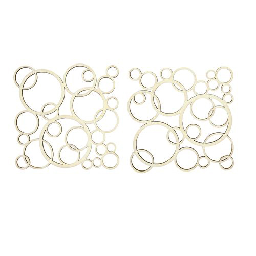 Вырубка деревянная Scrapberrys "Пузыри"