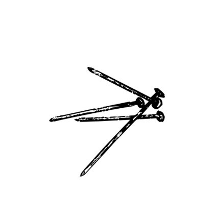 Штамп Stylish Stamps"Гвозди."