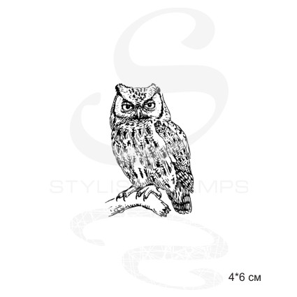 Штамп Stylish Stamps "Сова"