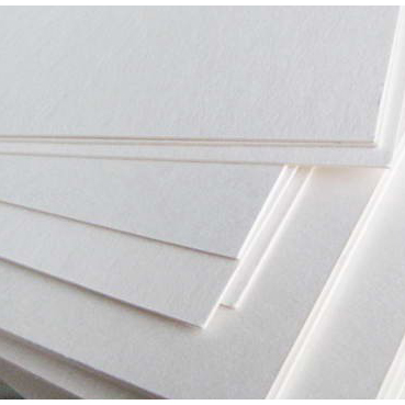 Чипборд БЕЛО-КРЕМОВЫЙ / Пивной картон 1,5 мм 30 х 30 см