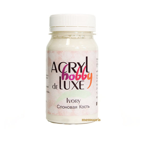 Акрил Хобби ДЕЛЮКС, цвет слоновая кость