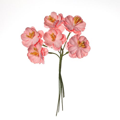 Цветы вишни кудрявые Scrapberrys, цвет ,розовый