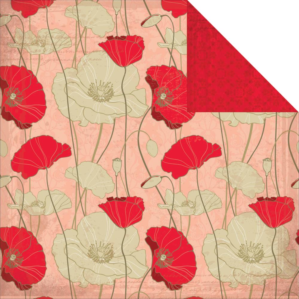 Двусторонняя бумага для скрапбукинга Kaisercraft"Remember Me"Margaret (Kaiser235)