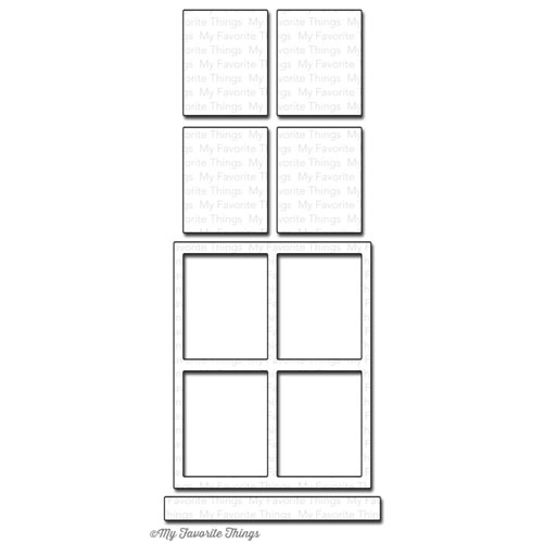 Ножи для вырубки My Favorite Things "Окно"