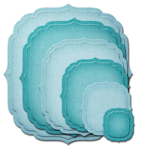 Ножи Spellbinders Nestabilities "Лейблы 47"