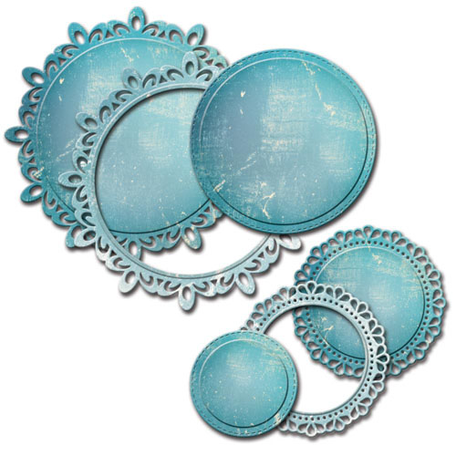 Ножи Spellbinders Nestabilities "Тройные капельки"