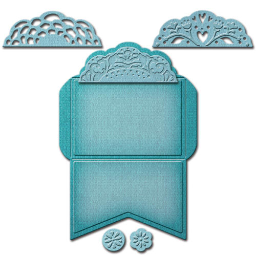 Ножи Spellbinders Nestabilities "Мини конвертик 2"