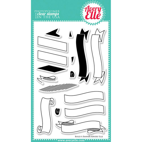 Набор штампов Avery Elle "Баннеры"