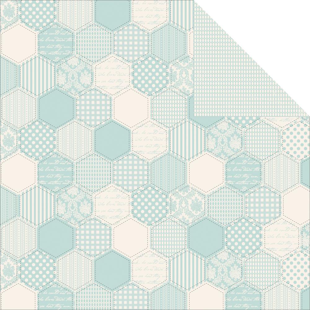 Двусторонняя бумага Kaisercraft "Pitter Patter" Little One (Kaiser418)