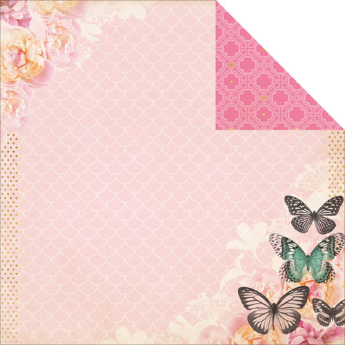 Двусторонняя бумага Kaisercraft "All That Glitters" Dazzle (Kaiser431)