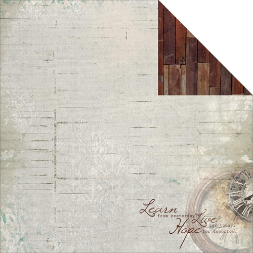 Двусторонняя бумага Kaisercraft "Antique Bazaar" Restore (Kaiser439)