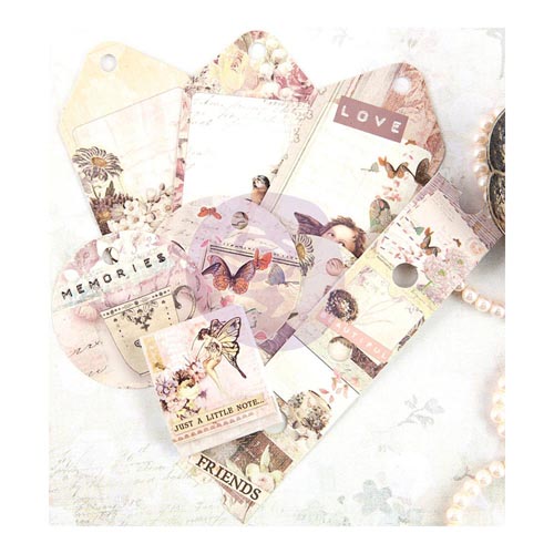 Набор тегов и билетиков Prima "Butterfly"