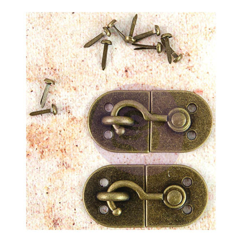 Набор металлических застёжек с крючком Prima "Montmartre"