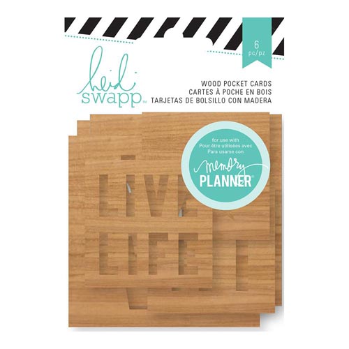 Набор деревянных карточек Heidi Swapp "Hello Beautiful"