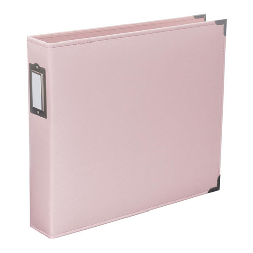 Альбом American Crafts "Project Life", кожзам, цвет детский розовый