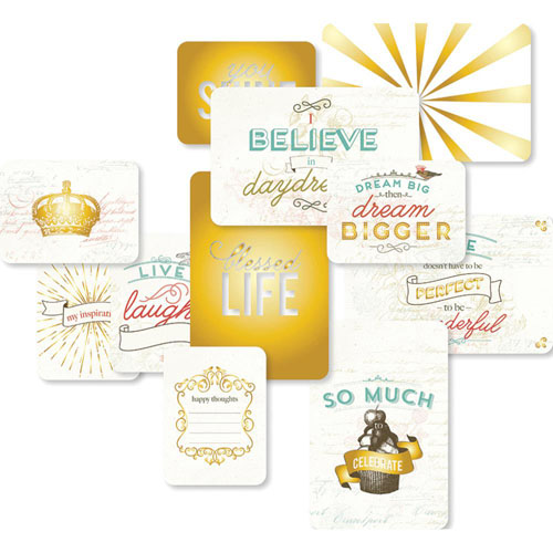 Набор фольгированных карточек Project Life "Adventure Edition"