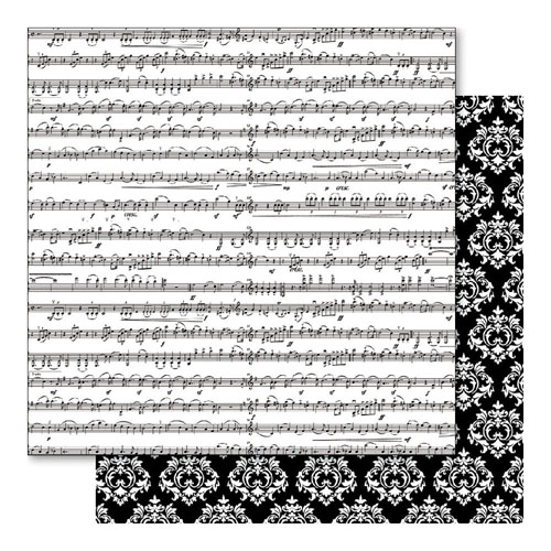 Двусторонняя бумага Ruby Rock-It "Bella! Celebrate" Musical (RR85)