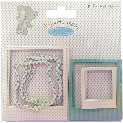 Набор рамочек из чипборда Trimcraft "Tiny Tatty Teddy"