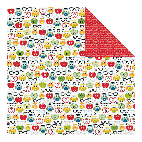 Двусторонняя бумага Bella BLVD "Star Student" Brainiac (Bella58)