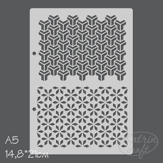 Трафарет Katrin craft А5 "Незабудки"