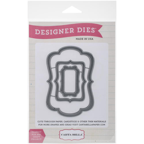 Ножи для вырубки Carta Bella "Лейблы №4"