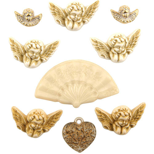 Набор пуговиц Buttons Galore "Ангельский"