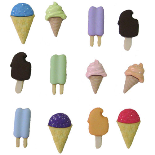 Набор пуговиц Dress It Up "Летние удовольствия"