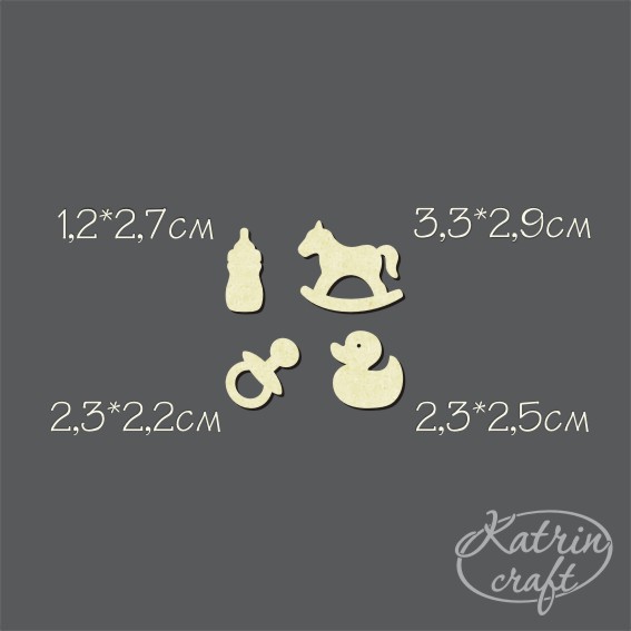 Чипборд "Детский №2" мини