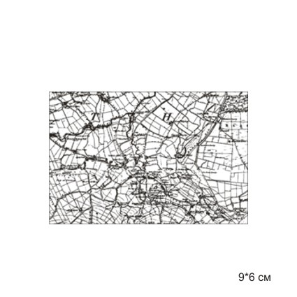 Штамп KatrinCraft "Дорожная карта"