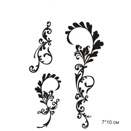 Штамп Stylish Stamps "Набор из 3-х завитков"