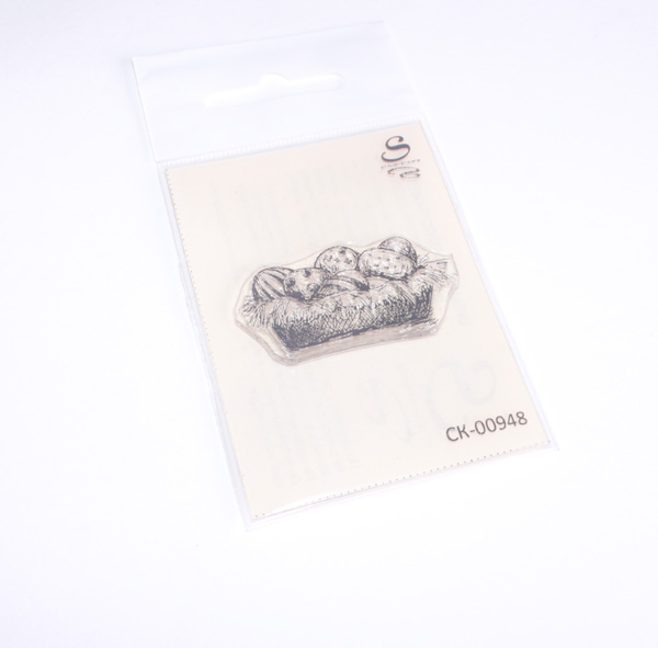 Штамп Stylish Stamps "Корзинка с пасхальными яйцами мал"