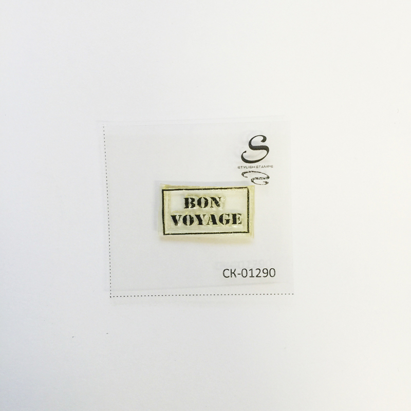 Штамп Stylish Stamps "Bon voyage"