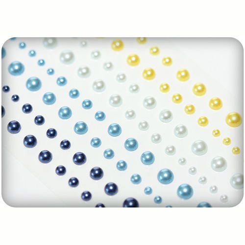 Клеевые полужемчужинки Scrapberrys "Там, где Море"