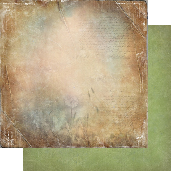 Двусторонняя бумага "Медовый пунш", мотив 1 (VIN22)