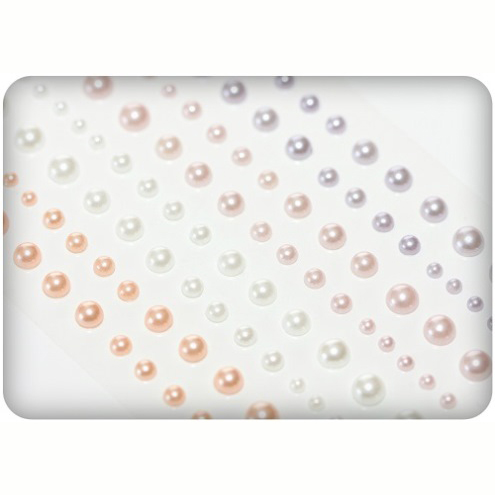 Клеевые полужемчужинки Scrapberrys " Цветные Сны 2"