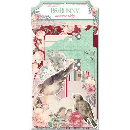 Набор вырубки из картона Bo Bunny "Madeleine"