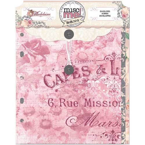 Набор конвертов Bo Bunny Misc Me "Madeleine"