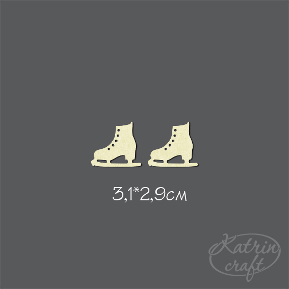 Чипборд "Коньки"